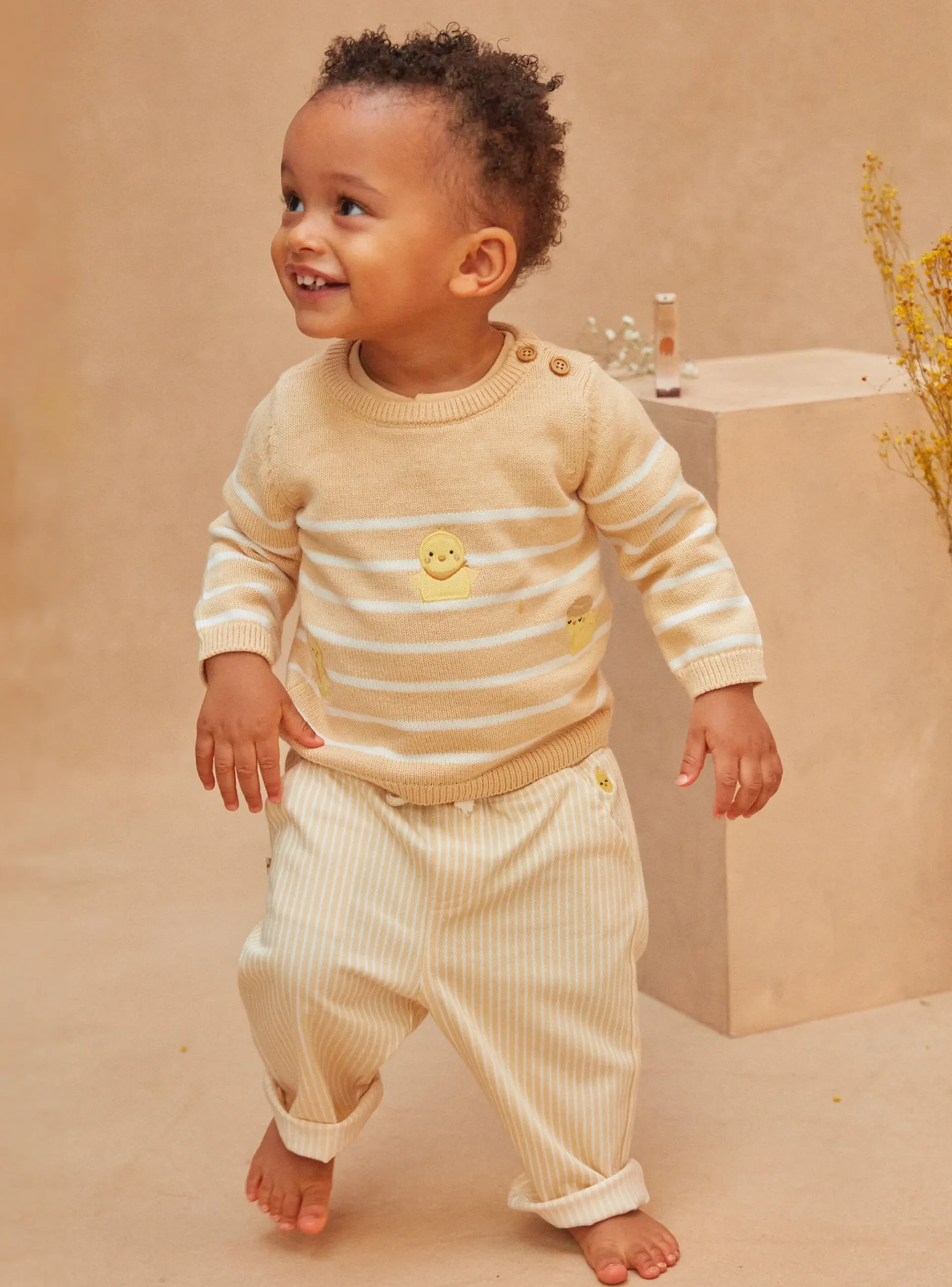 Sergent Major Pull, Gilet & Cardigan-Pull Jaune