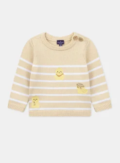 Sergent Major Pull, Gilet & Cardigan-Pull Jaune