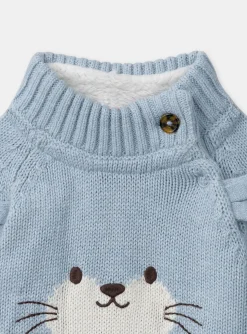 Sergent Major Pull, Gilet & Cardigan-Pull loutre