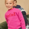Sergent Major Pull, Gilet & Cardigan-Pull magenta Hello