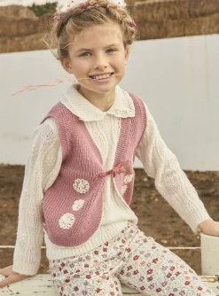 Sergent Major Pull, Gilet & Cardigan-Pull maille ajourée