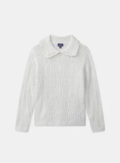 Sergent Major Pull, Gilet & Cardigan-Pull maille ajourée