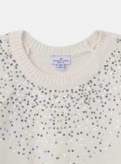Sergent Major Pull, Gilet & Cardigan-Pull manches courtes à sequins