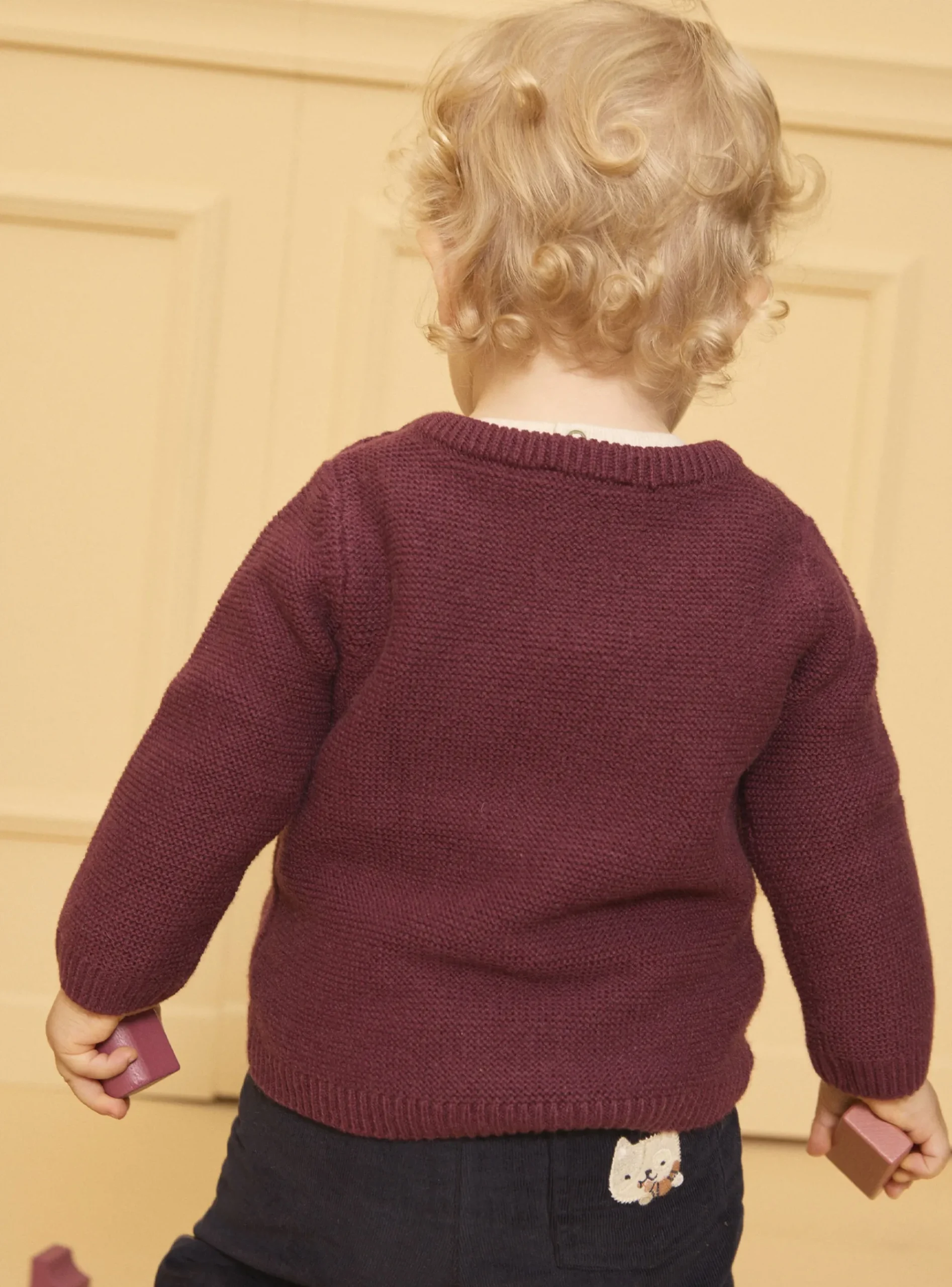 Sergent Major Pull, Gilet & Cardigan-Pull patch chat
