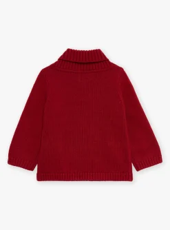 Sergent Major Pull, Gilet & Cardigan-Pull Pourpre