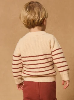 Sergent Major Pull, Gilet & Cardigan-Pull ray&eacute; lion