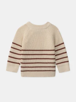 Sergent Major Pull, Gilet & Cardigan-Pull rayé lion