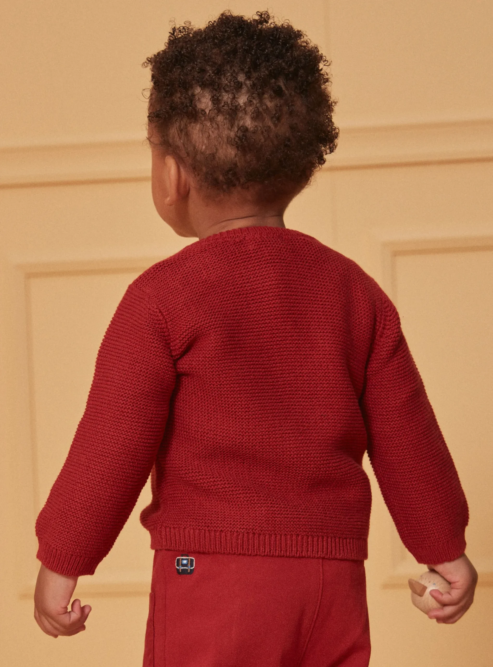 Sergent Major Pull, Gilet & Cardigan-Pull Rouge