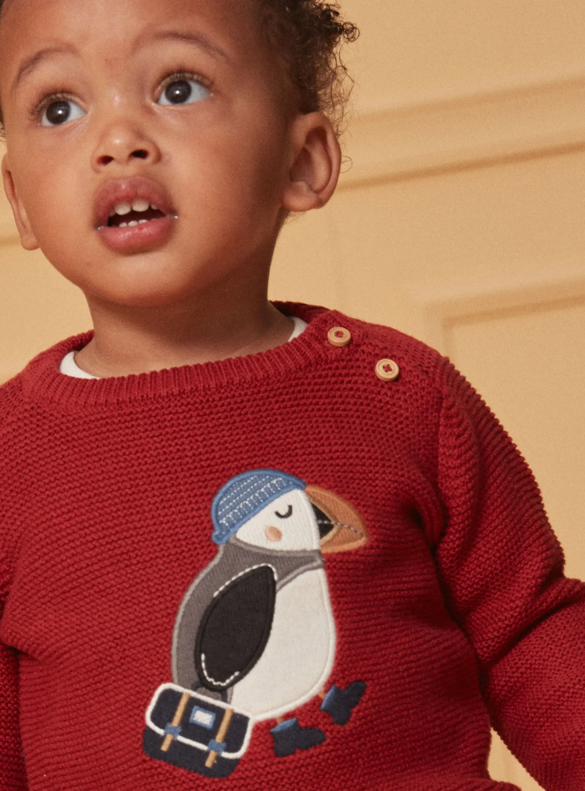 Sergent Major Pull, Gilet & Cardigan-Pull Rouge