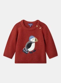 Sergent Major Pull, Gilet & Cardigan-Pull Rouge