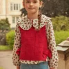 Sergent Major Pull, Gilet & Cardigan-Pull sans manches &agrave; noeuds