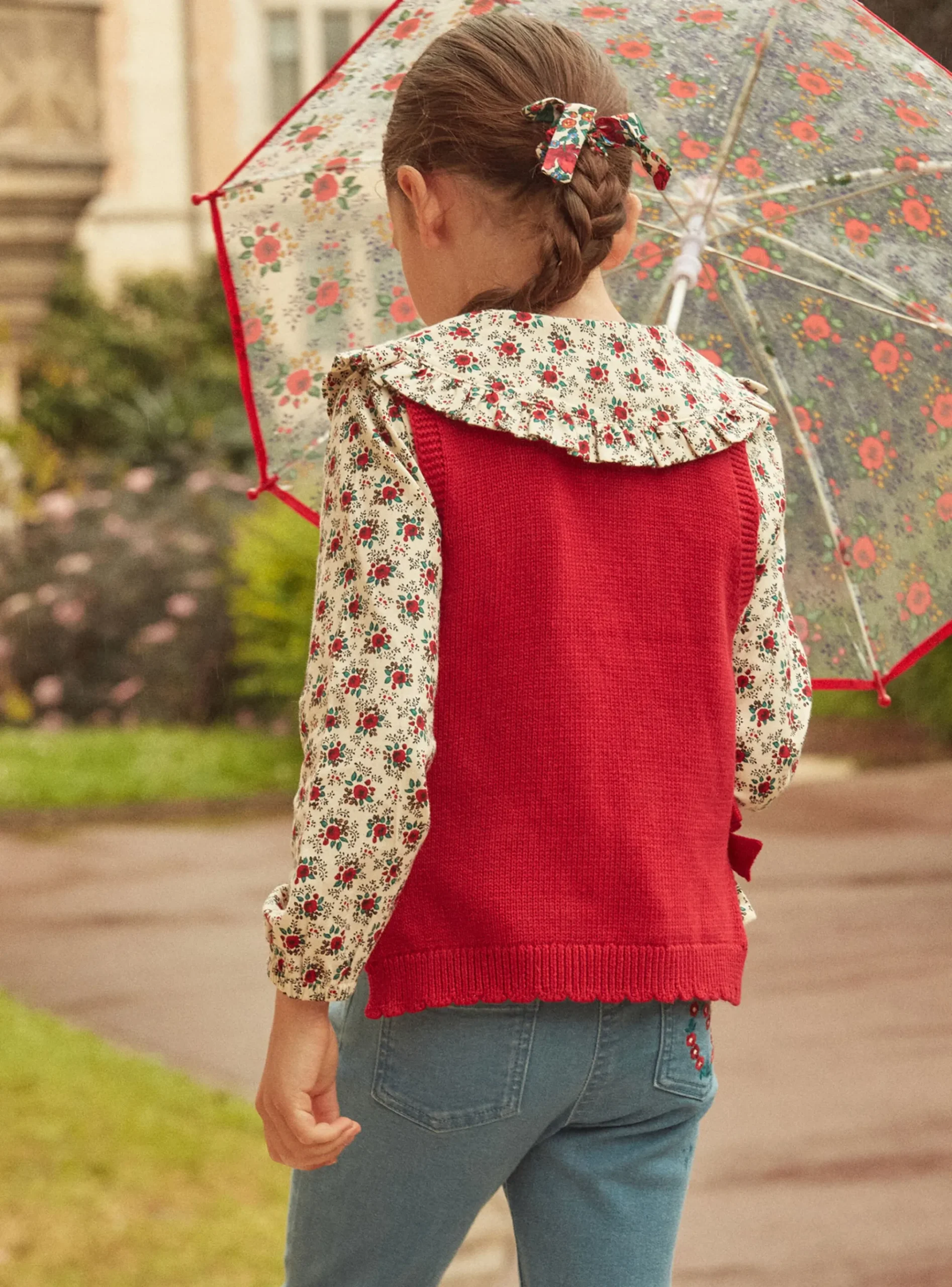Sergent Major Pull, Gilet & Cardigan-Pull sans manches à noeuds