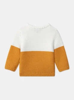Sergent Major Pull, Gilet & Cardigan-Pull tête de renard bicolore