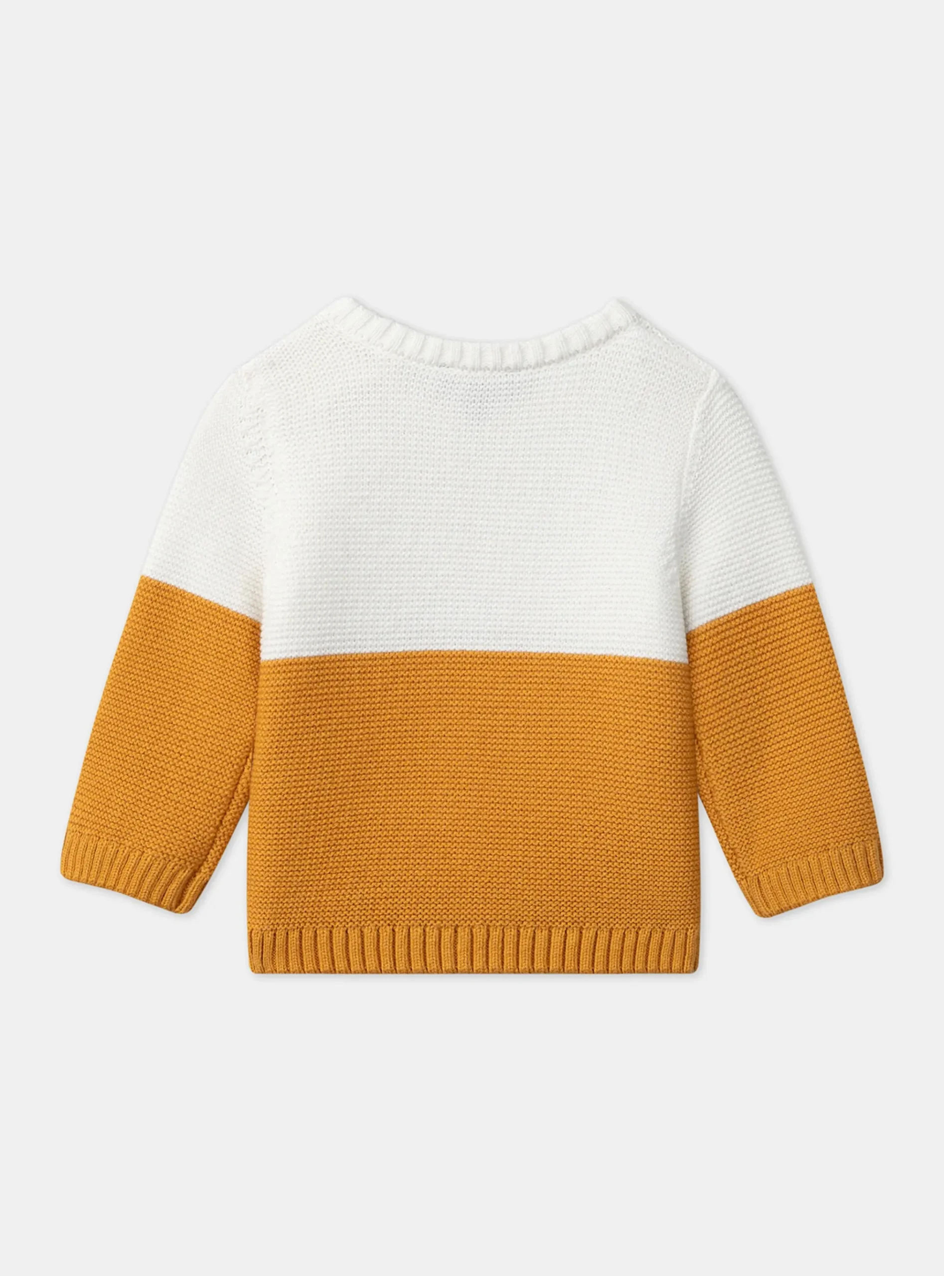 Sergent Major Pull, Gilet & Cardigan-Pull tête de renard bicolore