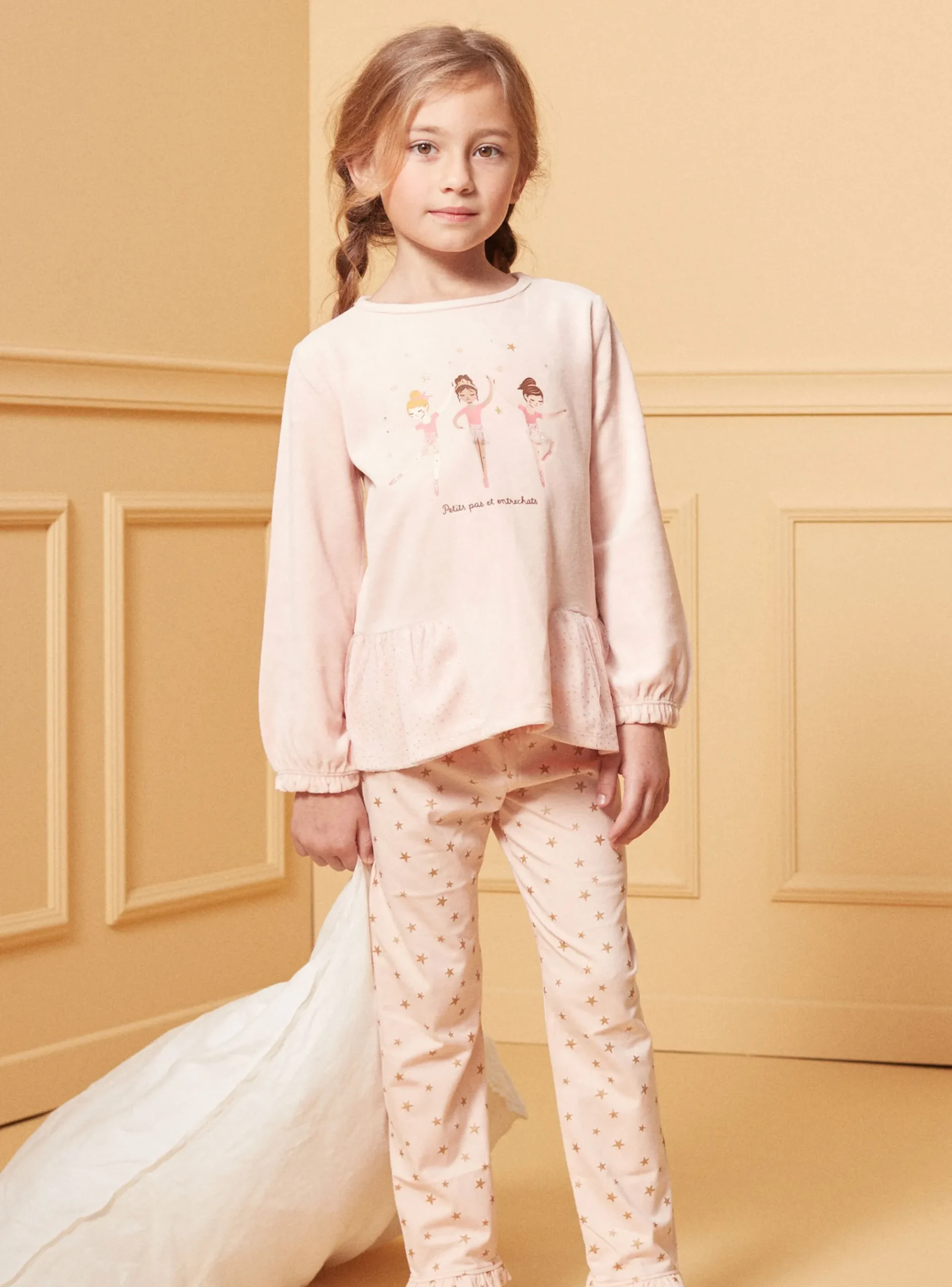 Sergent Major Pyjama-Pyjama Ballerines en velours