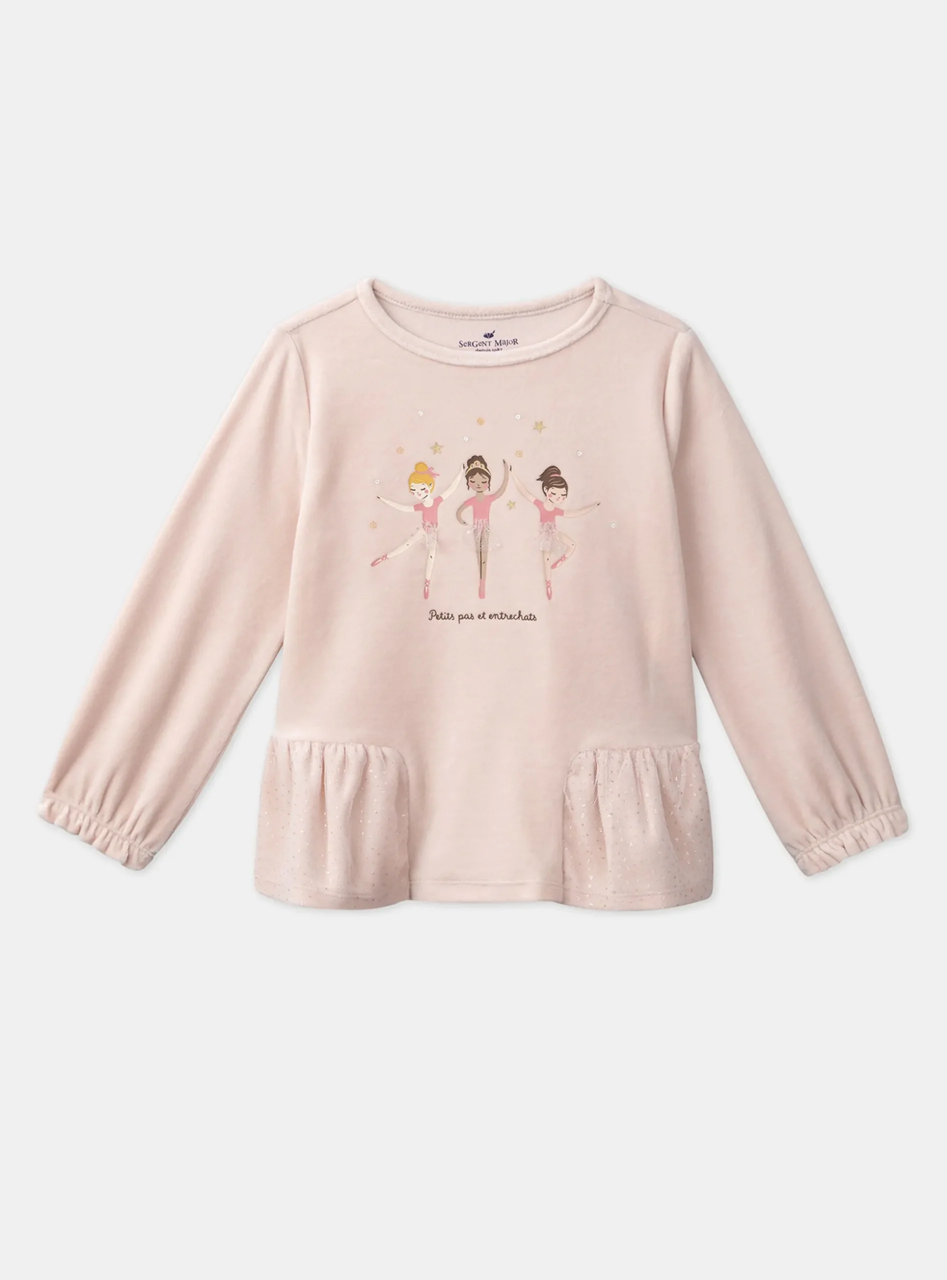 Sergent Major Pyjama-Pyjama Ballerines en velours