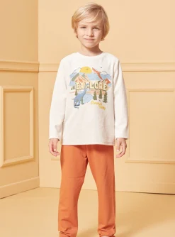 Sergent Major Pyjama-Pyjama Beige Chiné