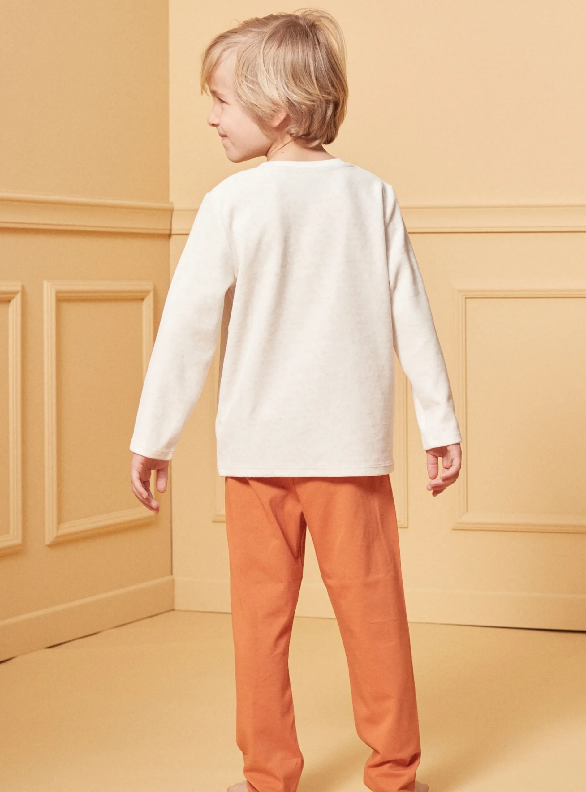 Sergent Major Pyjama-Pyjama Beige Chiné