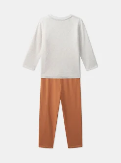Sergent Major Pyjama-Pyjama Beige Chiné