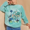 Sergent Major Pyjama-Pyjama bleu en velours