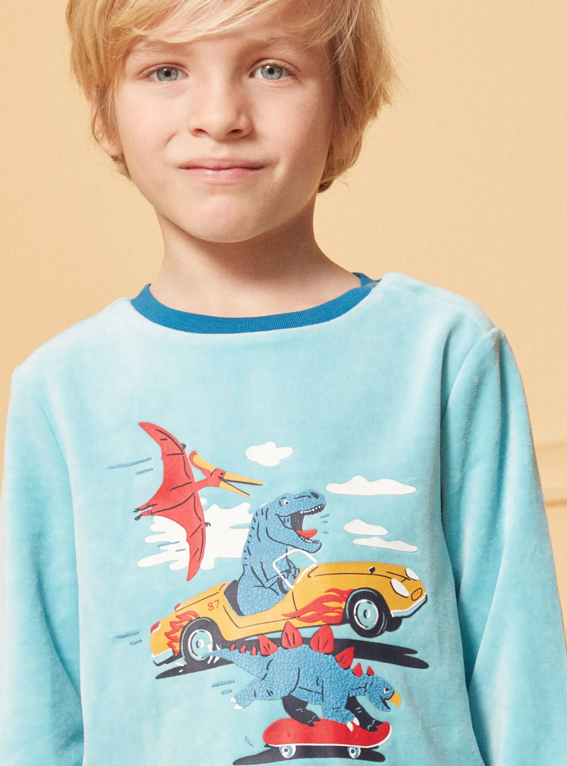 Sergent Major Pyjama-Pyjama Dino en velours