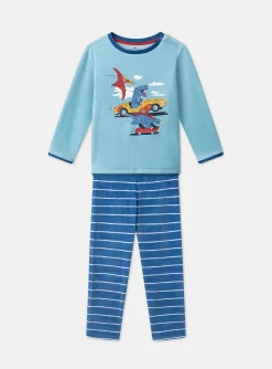 Sergent Major Pyjama-Pyjama Dino en velours