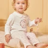 Sergent Major Pyjama & Grenouillère-Pyjama Ecru