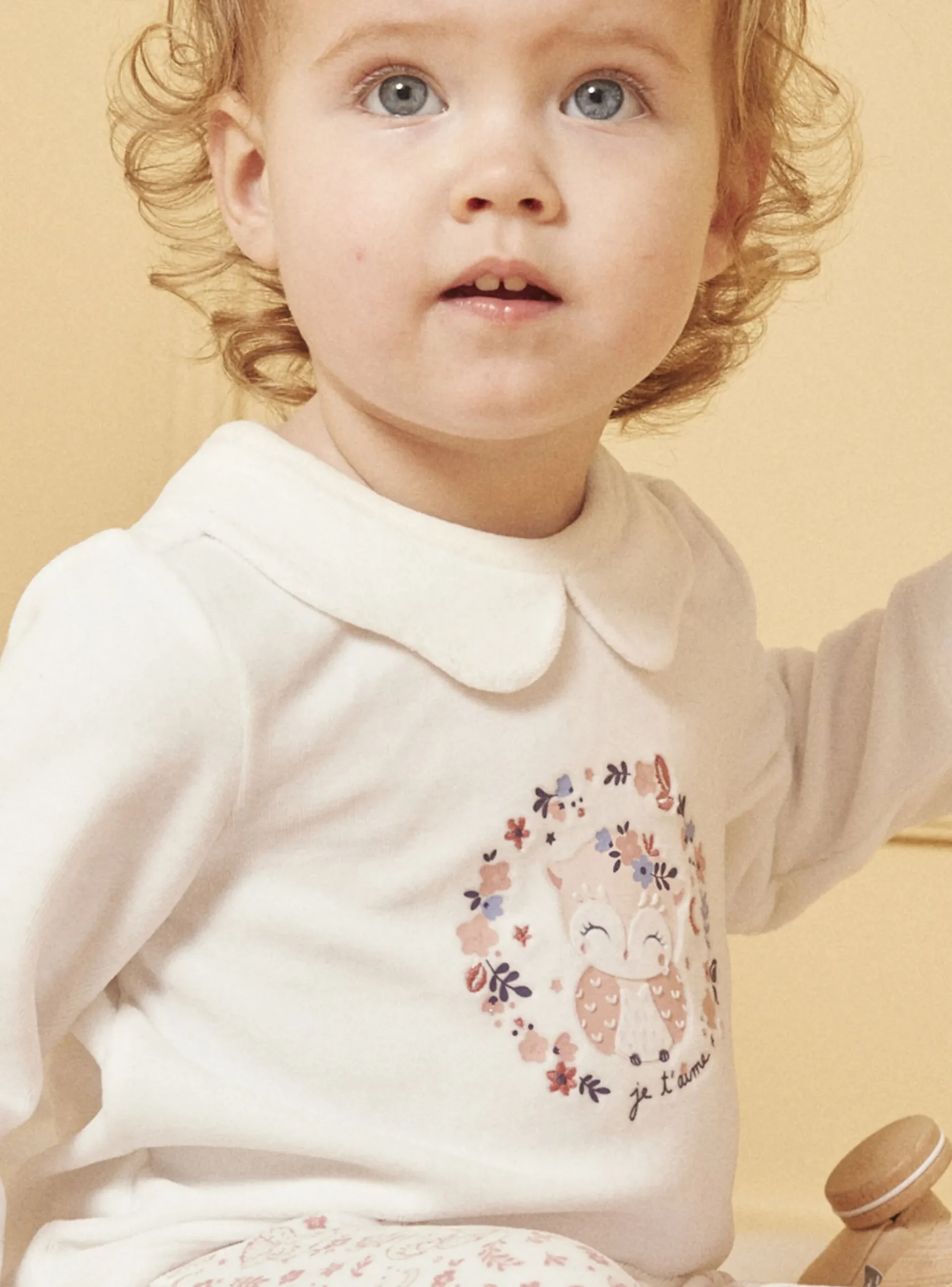 Sergent Major Pyjama & Grenouillère-Pyjama Ecru