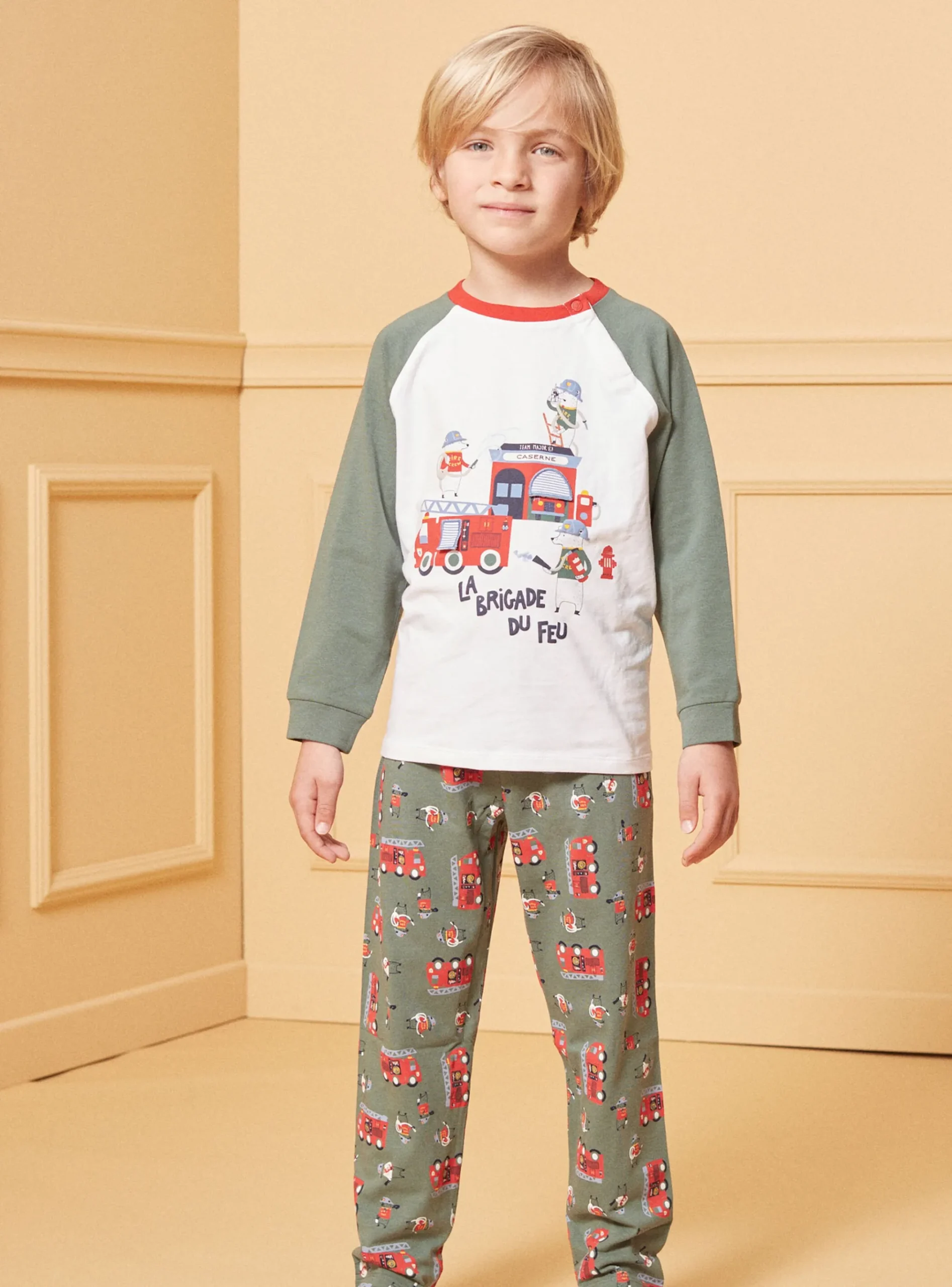 Sergent Major Pyjama-Pyjama en jersey Pompier