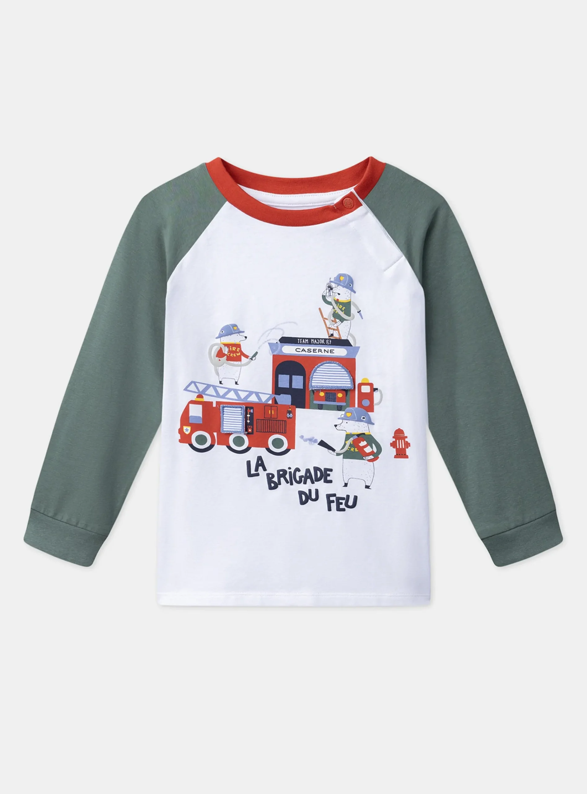 Sergent Major Pyjama-Pyjama en jersey Pompier
