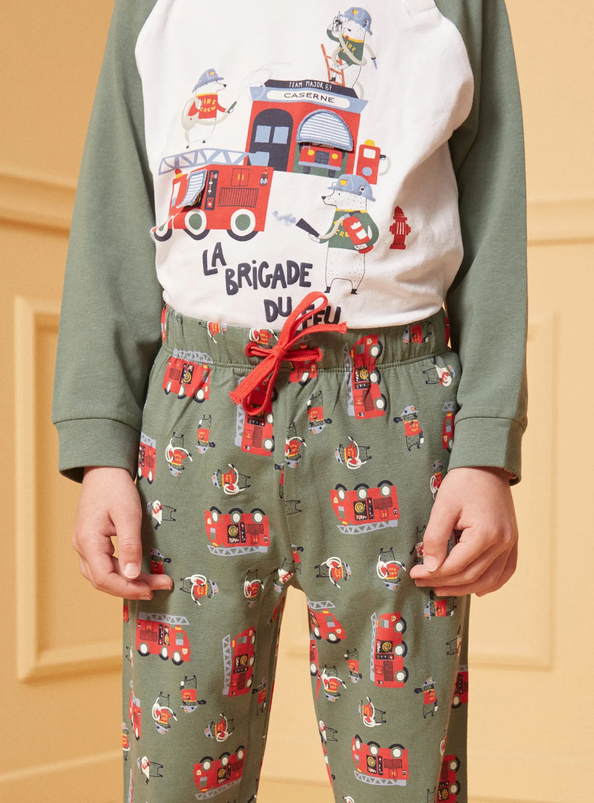 Sergent Major Pyjama-Pyjama en jersey Pompier