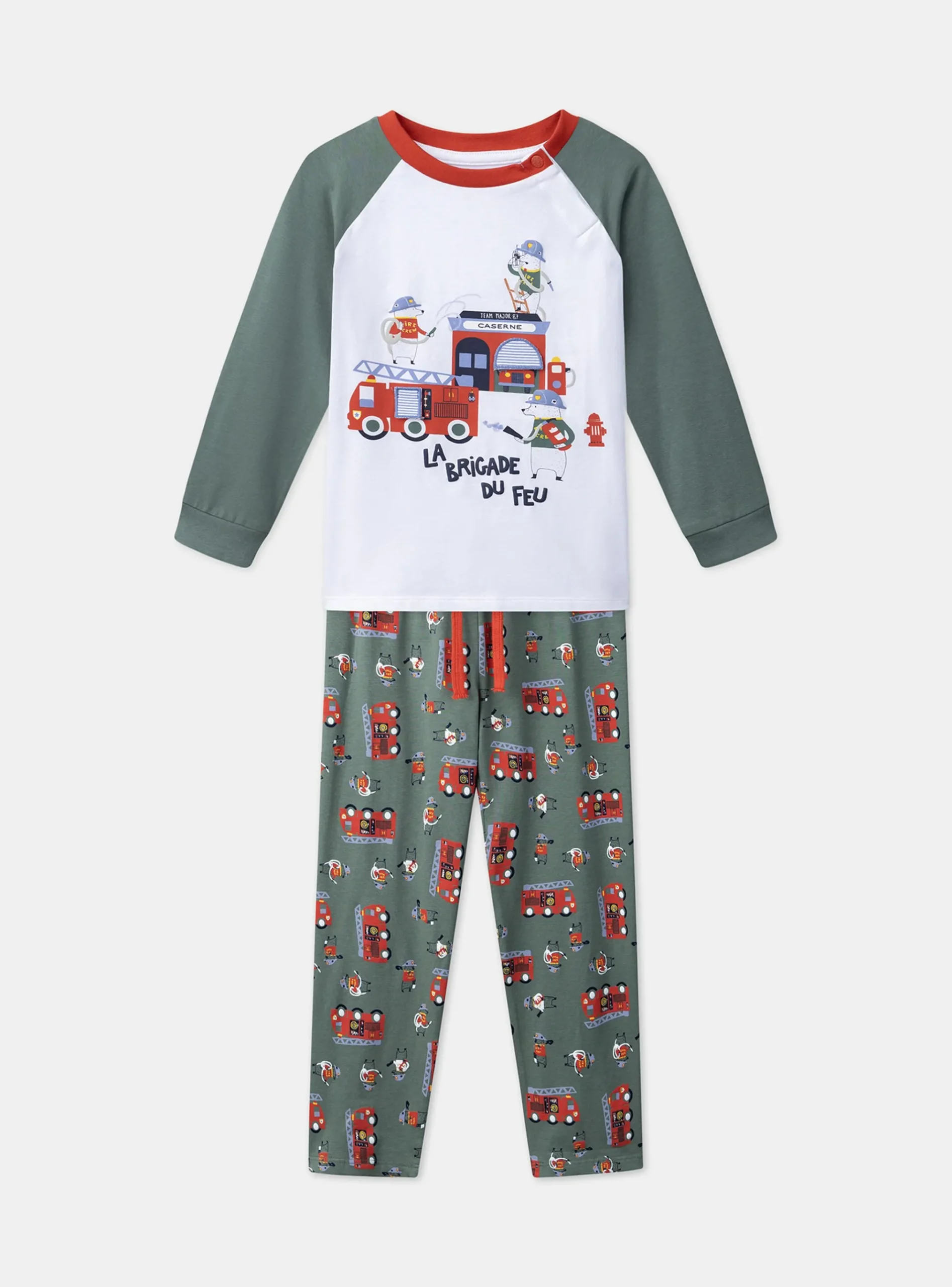 Sergent Major Pyjama-Pyjama en jersey Pompier