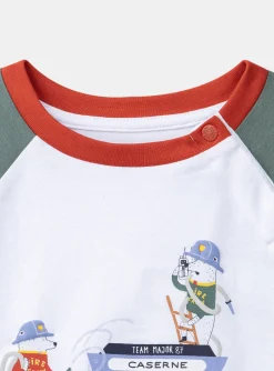 Sergent Major Pyjama-Pyjama en jersey Pompier