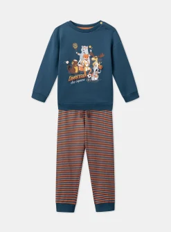Sergent Major Pyjama-Pyjama en molleton gratté Animaux de la forêt
