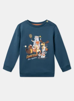 Sergent Major Pyjama-Pyjama en molleton gratté Animaux de la forêt
