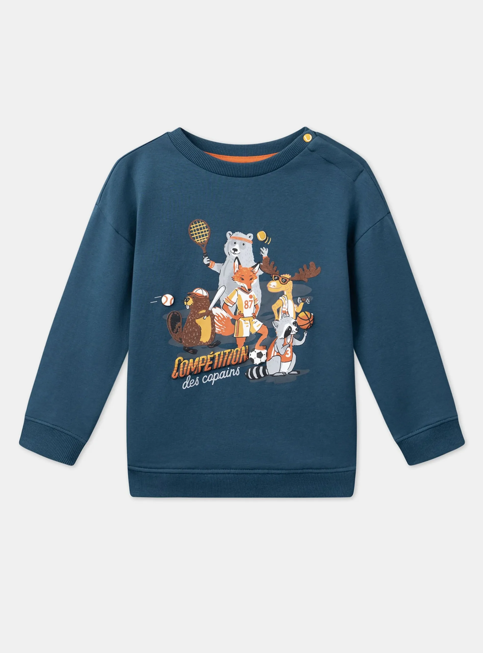 Sergent Major Pyjama-Pyjama en molleton gratté Animaux de la forêt