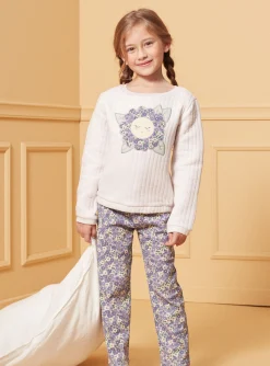 Sergent Major Pyjama-Pyjama Fleur en tubique