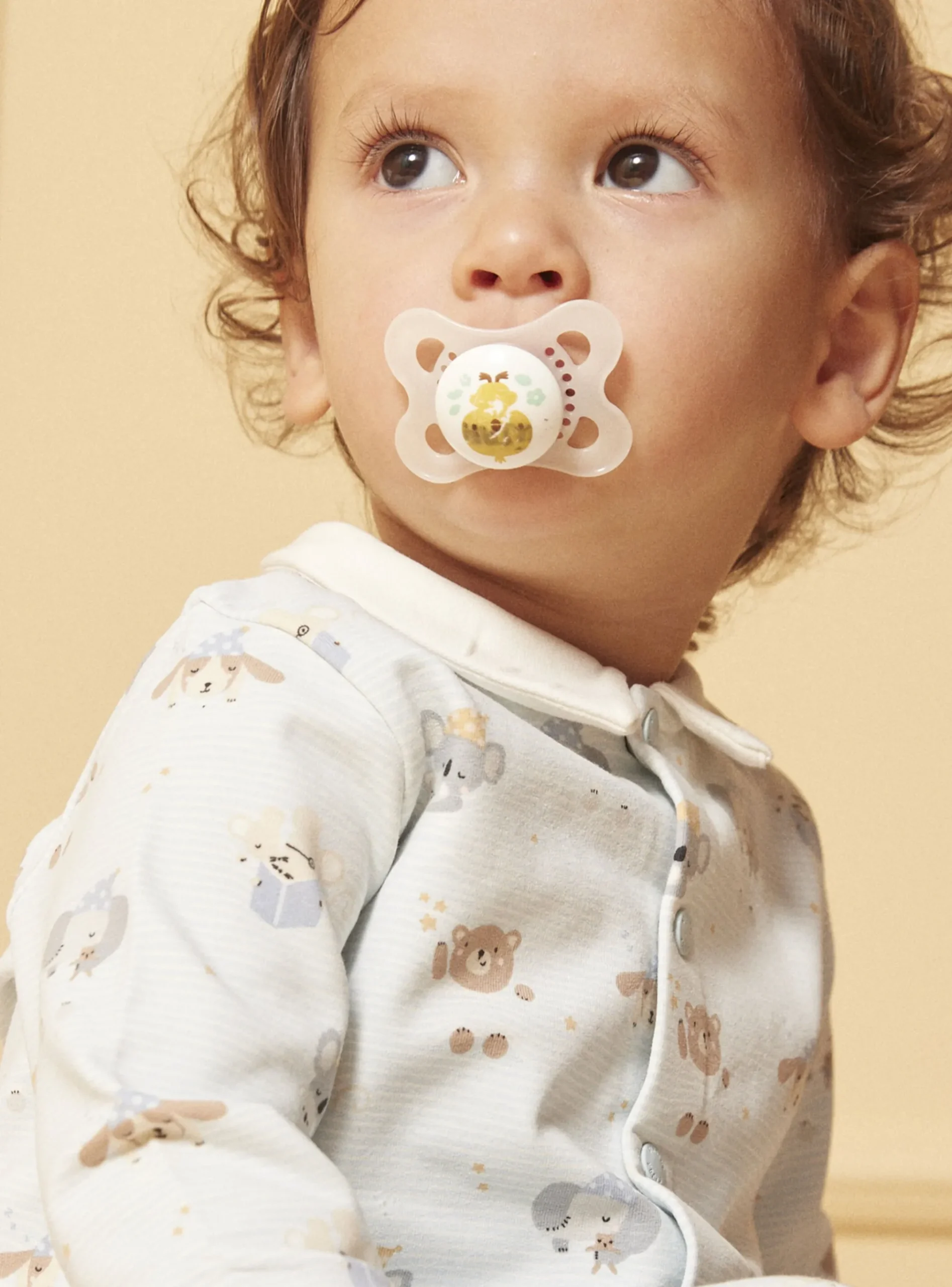 Sergent Major Pyjama & Grenouillère-Pyjama imprimé en molleton gratté