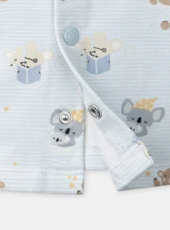 Sergent Major Pyjama & Grenouillère-Pyjama imprimé en molleton gratté