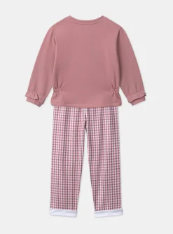 Sergent Major Pyjama-Pyjama Molleton gratté Chat
