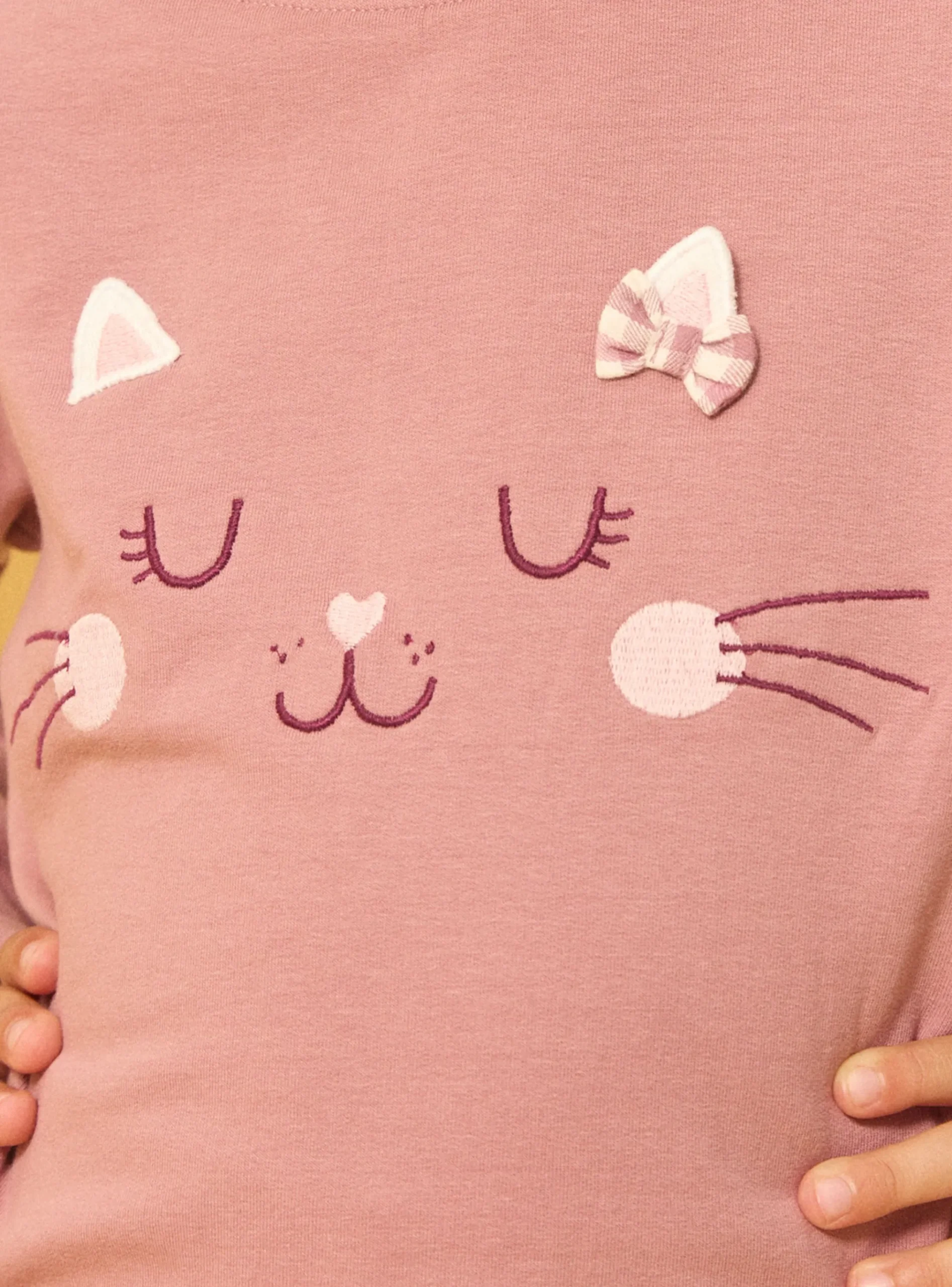Sergent Major Pyjama-Pyjama Molleton gratté Chat