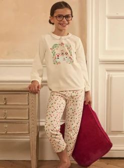 Sergent Major Pyjama-Pyjama noël col claudine