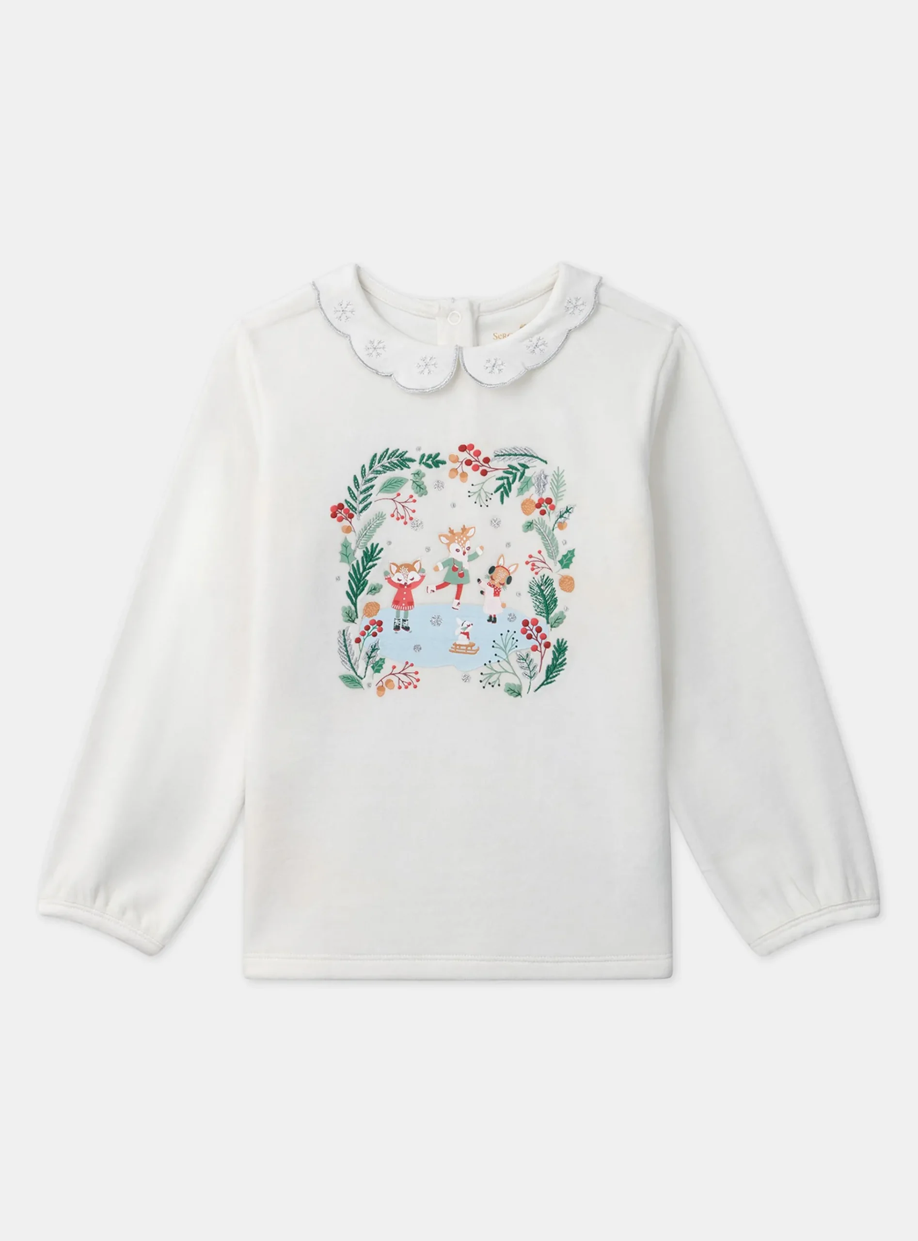Sergent Major Pyjama-Pyjama noël col claudine