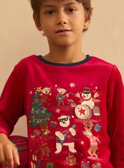 Sergent Major Pyjama-Pyjama noël rouge