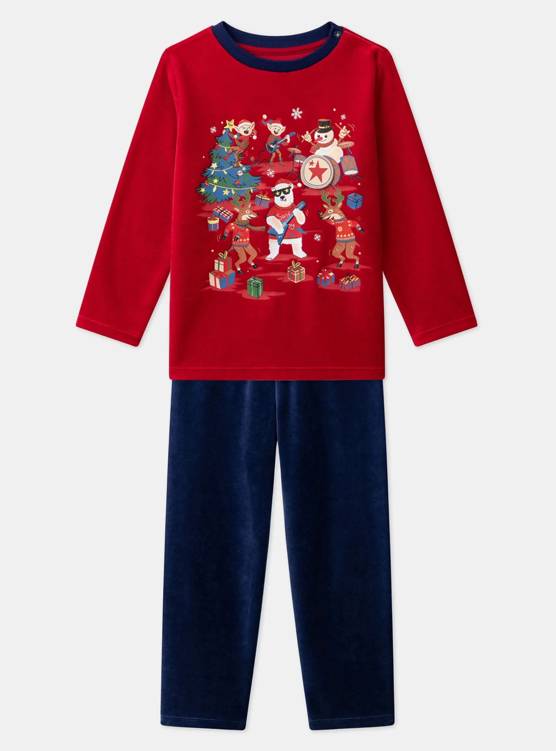 Sergent Major Pyjama-Pyjama noël rouge
