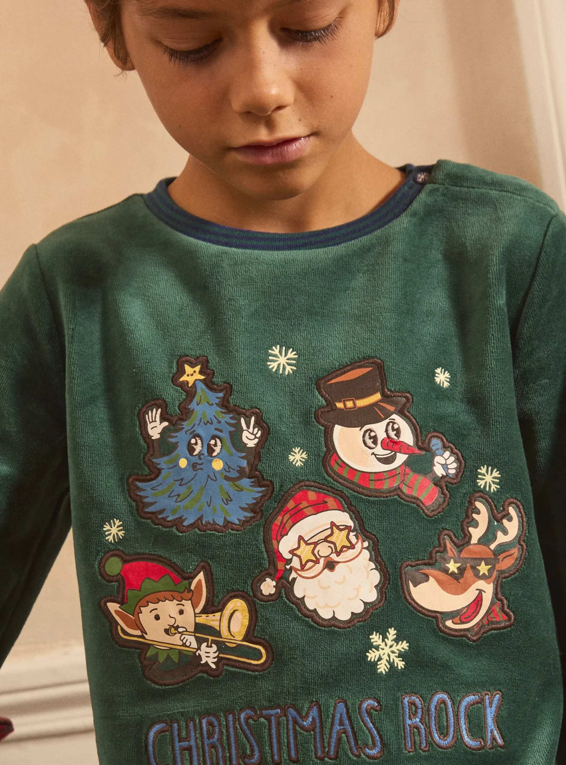 Sergent Major Pyjama-Pyjama noël vert sapin