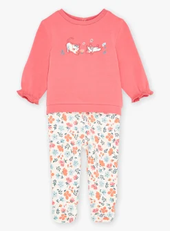 Sergent Major Pyjama & Grenouillère-Pyjama Rose