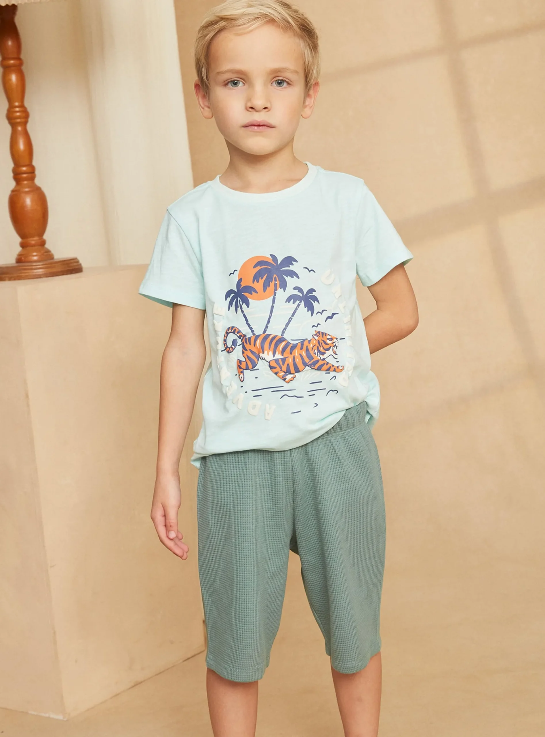 Sergent Major Pyjama-Pyjama Turquoise
