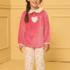 Sergent Major Pyjama-Pyjama Velours Coeur