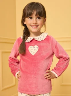 Sergent Major Pyjama-Pyjama Velours Coeur